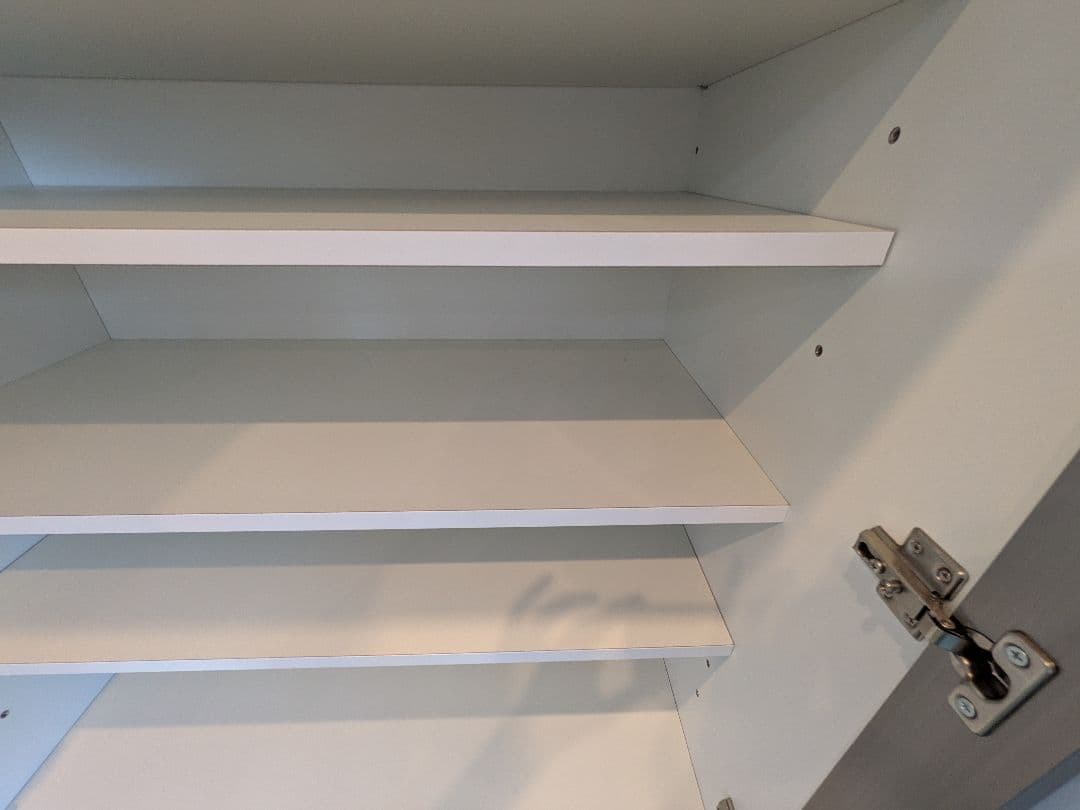 【送料込みのお値段】ニトリ　キッチンカウンター　食器棚　Ｎポスティア120WH