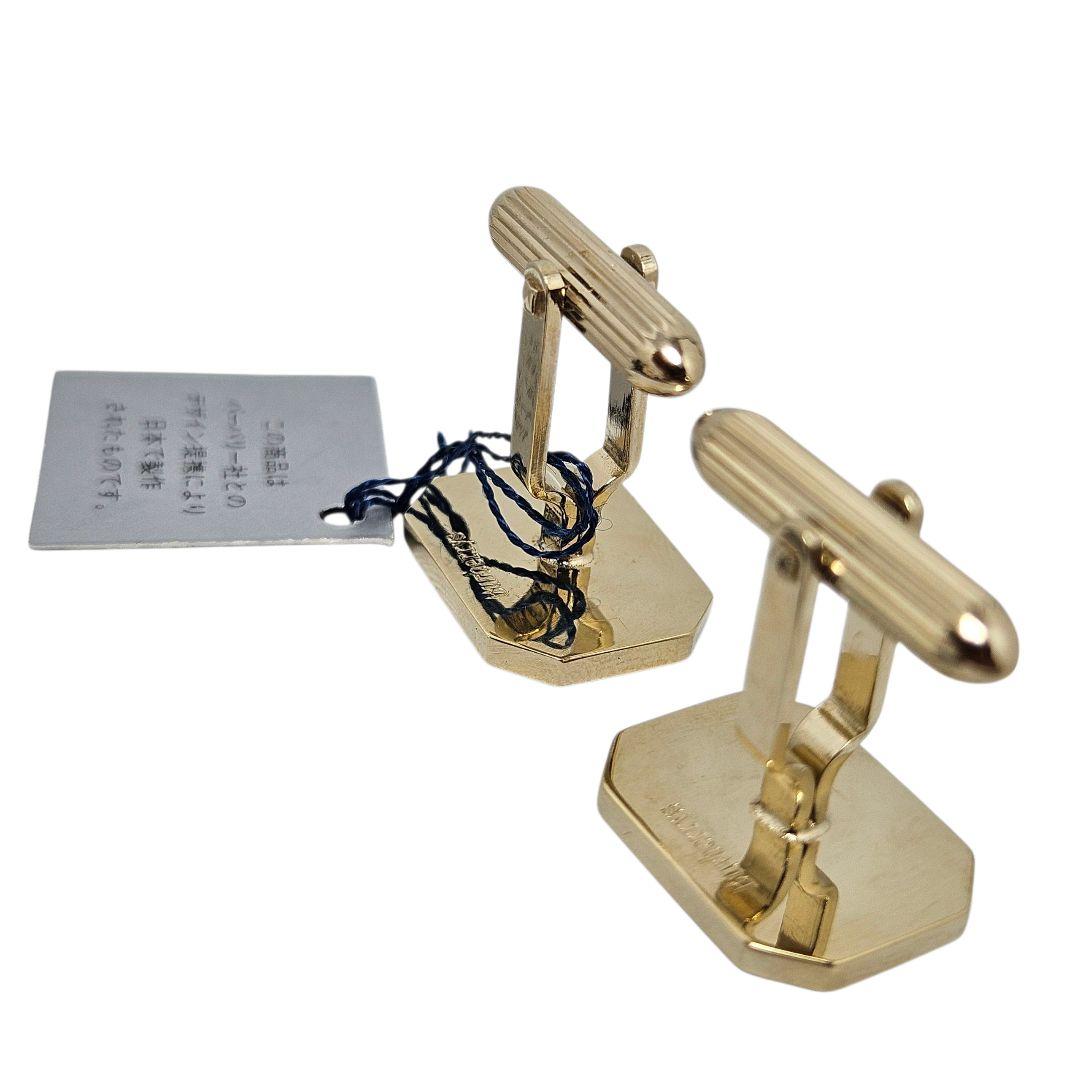 【未使用】Burberrys ネクタイピン カフス ゴールド 騎士 チェック