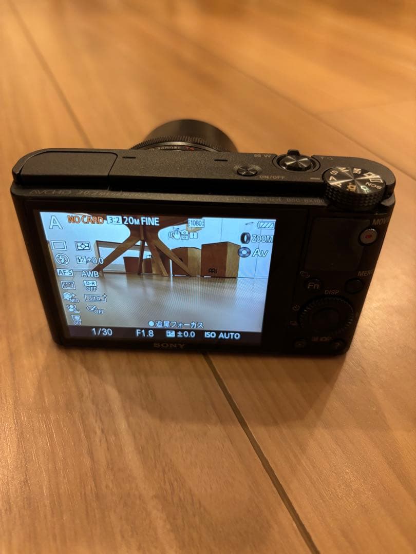 即日発送　SONY Cyber- shot DSC-RX100 日本製