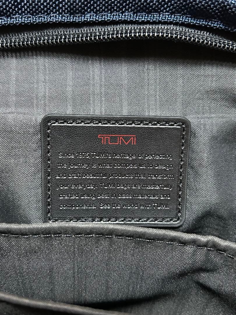 TUMI ビジネスバッグ 2way ネイビー 大容量 限定品