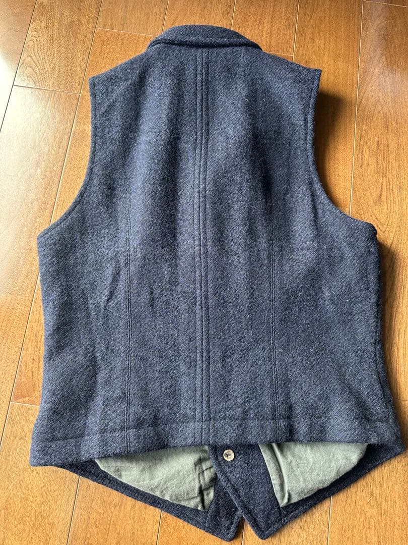 T*7様 Nigel Cabourn　マロリーベスト 48 ネイビー