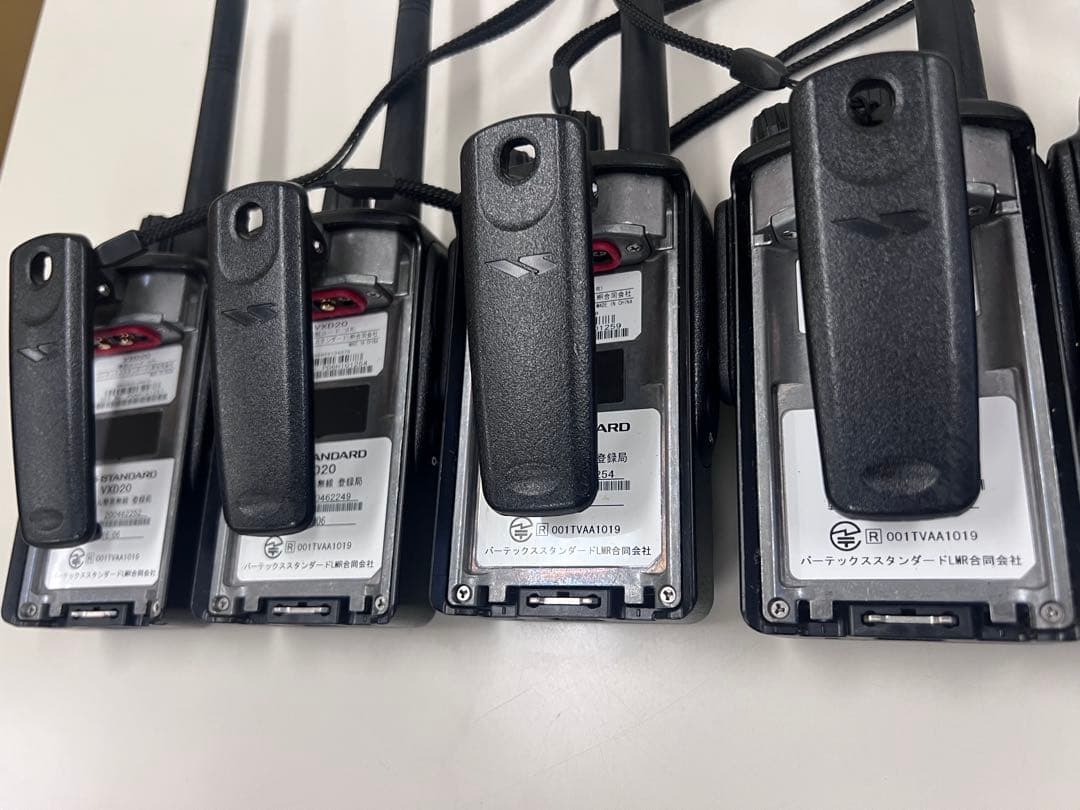 【デジタル簡易無線機VXD20】7台セット
