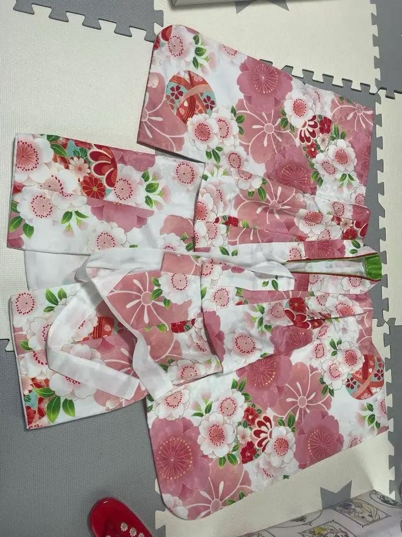 3歳　七五三セット　つけ毛あり