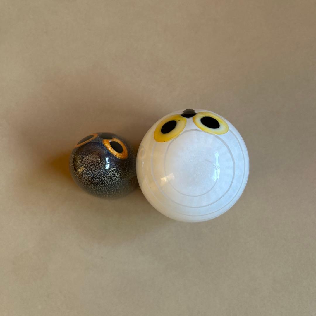 イッタラ バード　フクロウ　梟　オウル　2羽セット