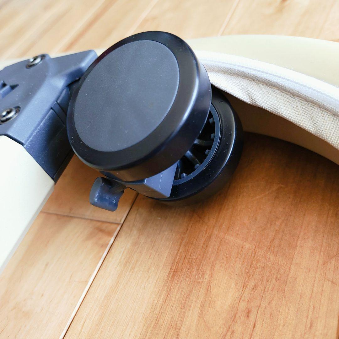 【極美品】大人気カラー　ベージュ　HZDMJ ベビーベッド