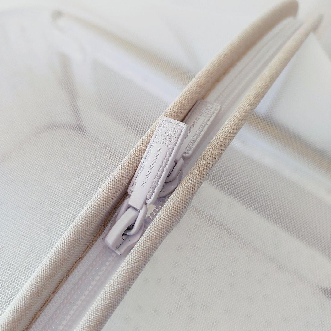 【極美品】大人気カラー　ベージュ　HZDMJ ベビーベッド