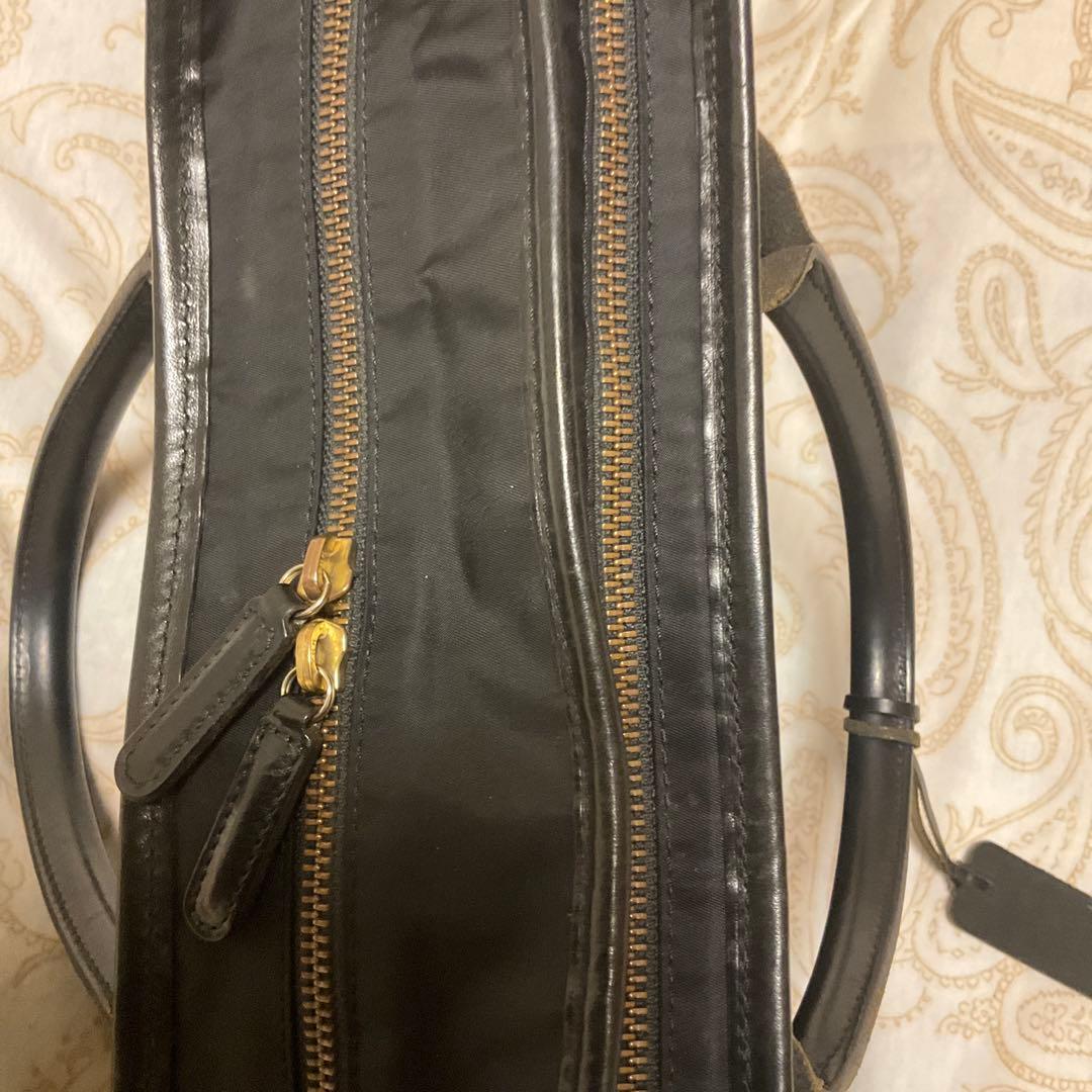 【状態良好】 Felisi フェリージ　ナイロン×レザー　バッグ1993 黒