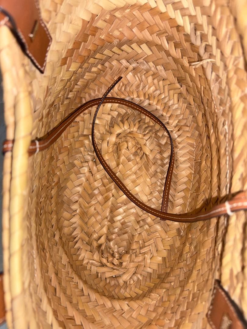 yu※a様LOEWE クリスタル装飾 かごバッグ