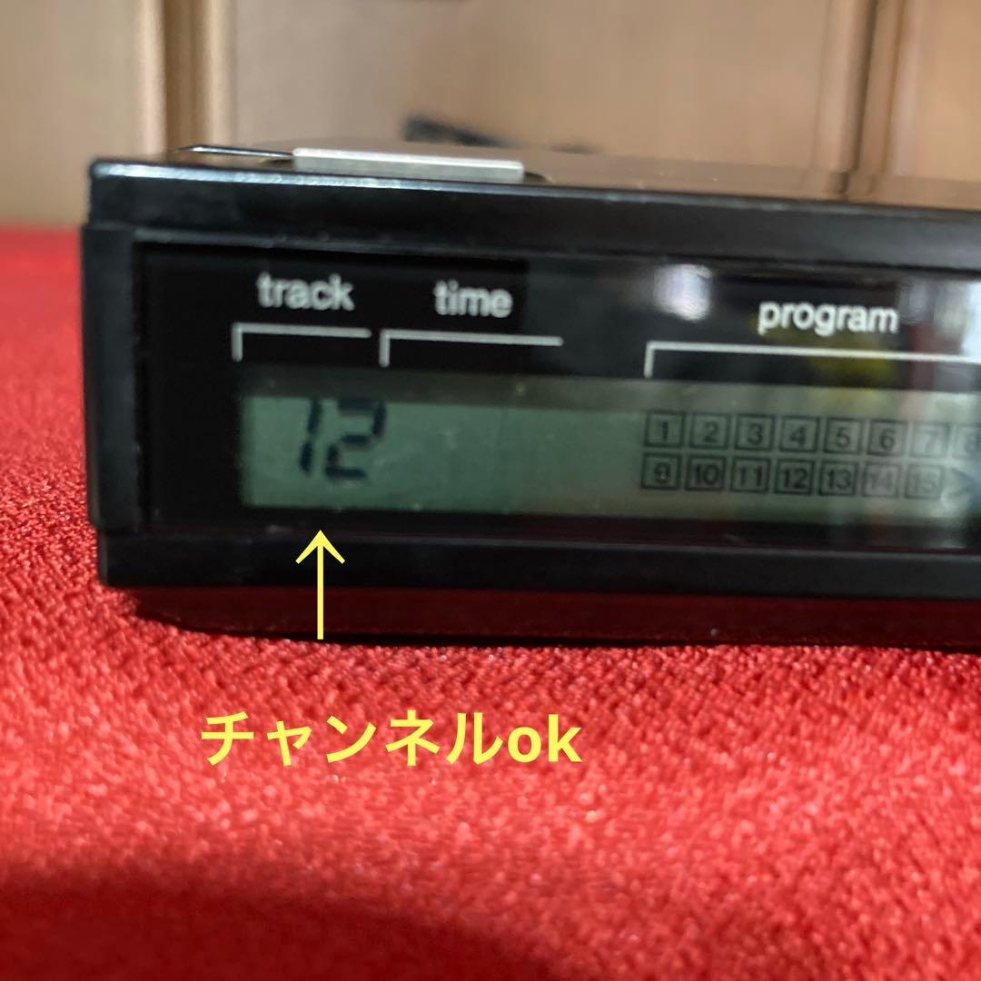 希少名機☆TechnicsポータブルCDプレーヤーSL-XP7＊アダプター付通電