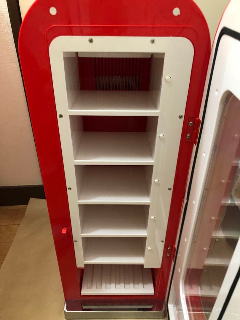 Coca-Cola コカコーラ レトロ調 自動販売機型冷蔵庫 CVF18-G