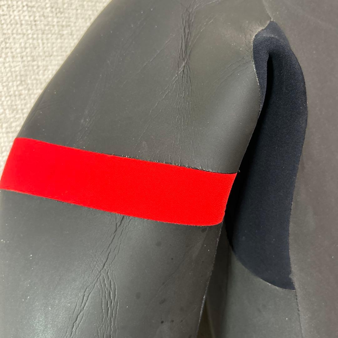 フルオーダーSAVERCROSSセミドライ フルスーツ ブラック/レッド