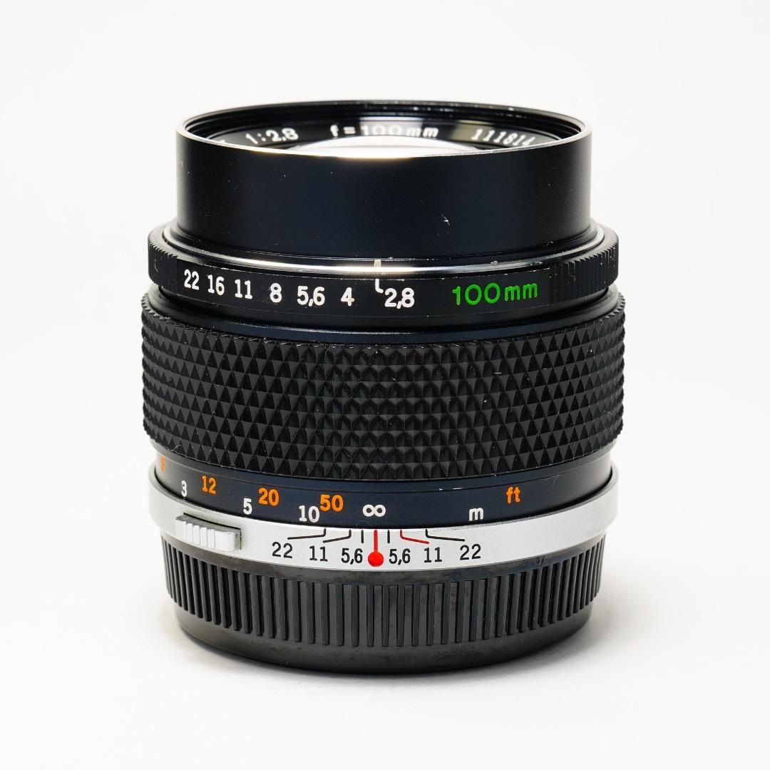 【極美品】オリンパス Zuiko Auto-T 100mm F2.8 814