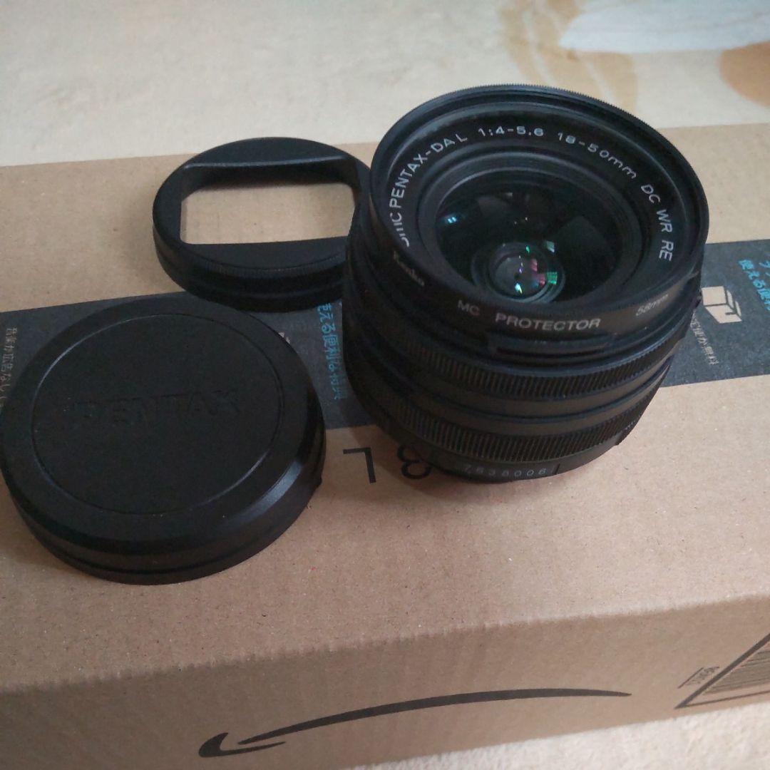 送料込　ペンタックス　DA18-50 4-5.6 フード＆キャップ＆フィルター付