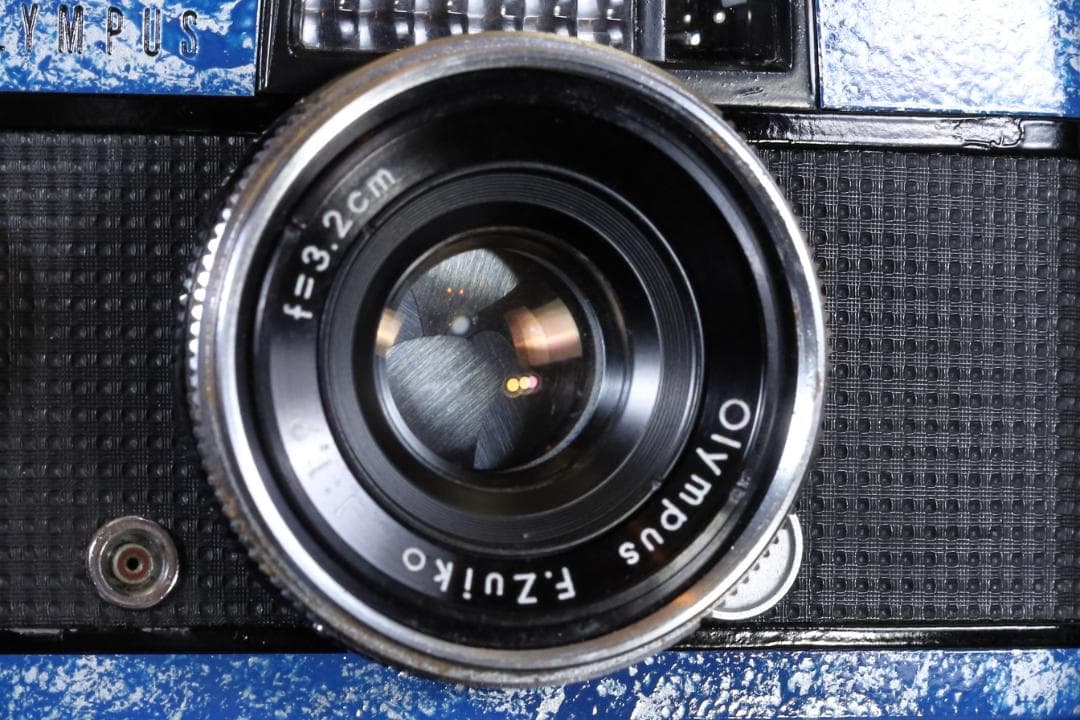 OH済 OLYMPUS PEN D F1.9 露出計OK