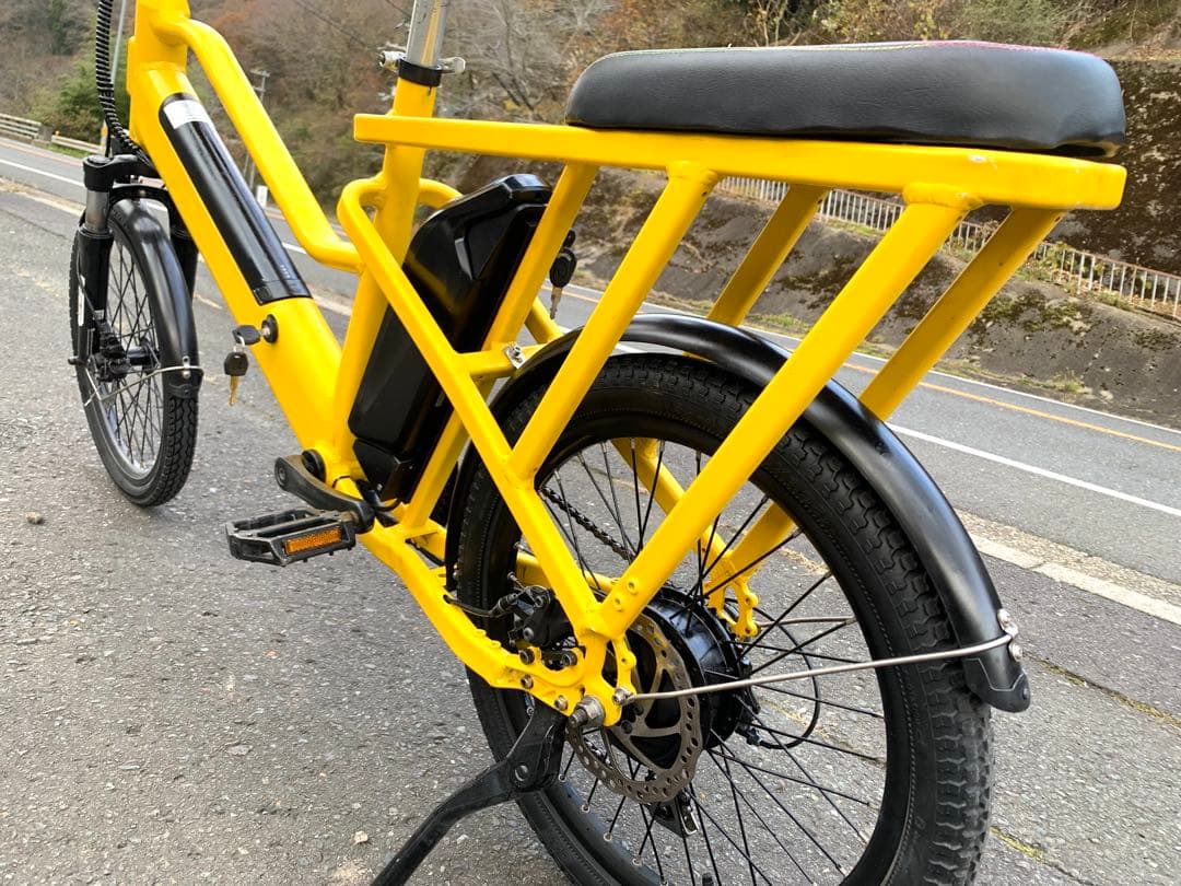 【動作確認済】送料無料ディスク式MTB電動自転車 ダブルバッテリー電子5速 7速