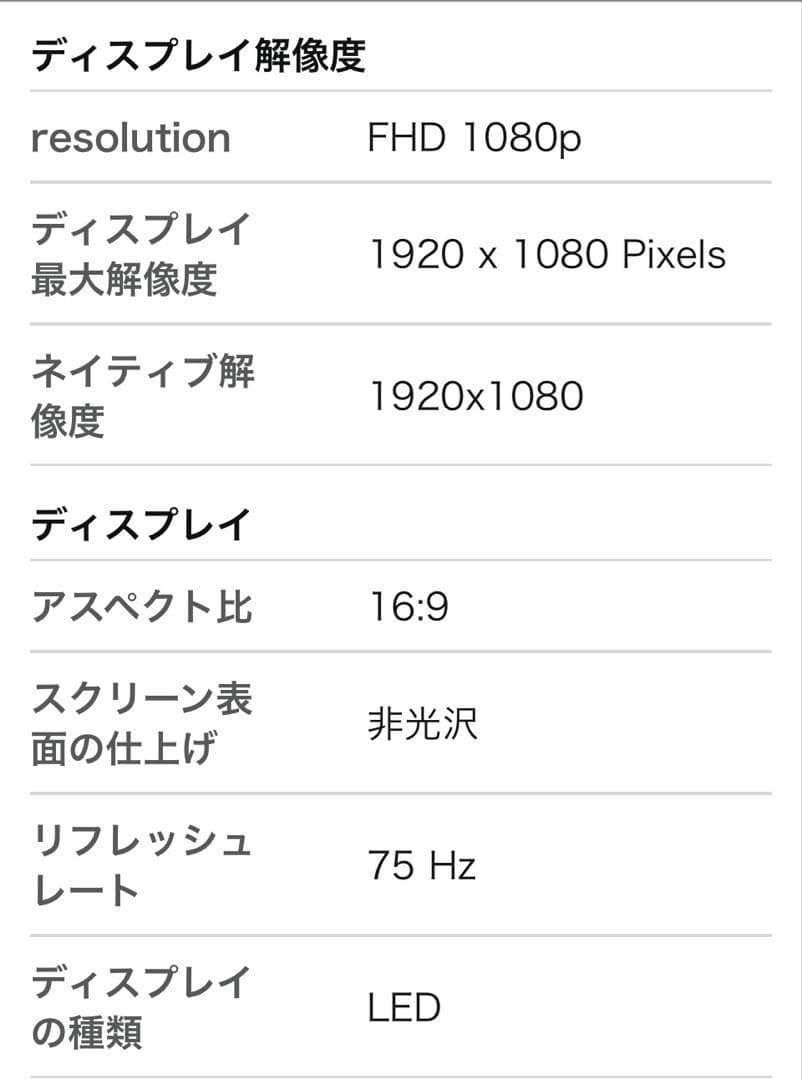 Acer KG241YAbmix 23.8インチ モニター