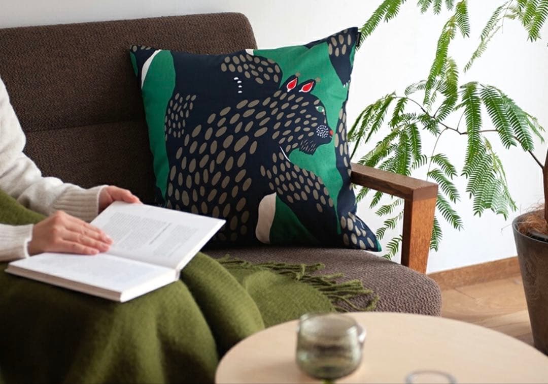 ☆新品未使用☆マリメッコ　marimekko クッションカバー　人気廃盤品