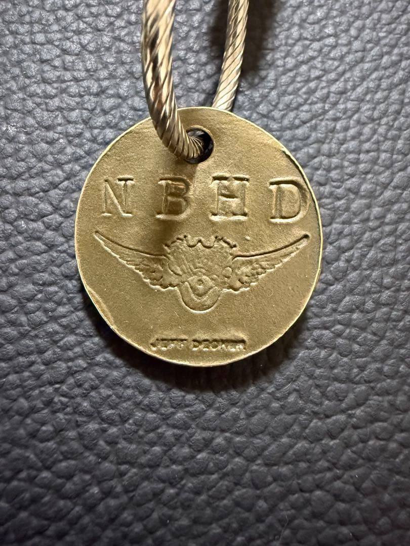 DSMG限定 ネイバーフッド×ジェフデッカー キーフック キーホルダー シルバー