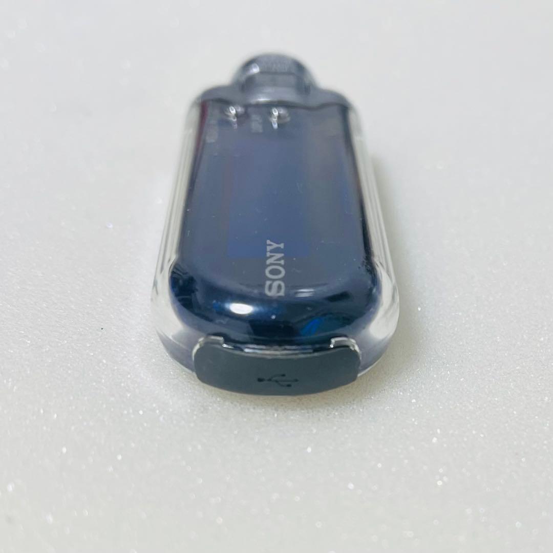 SONY ウォークマン NW-E405 オーシャンブルー 現状品 ホルダー付