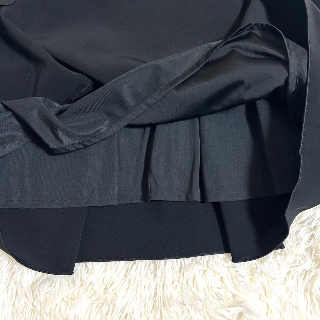 極美品✨春に◎定価6.7万 フォクシー ワンピース バロンドレス 38 黒