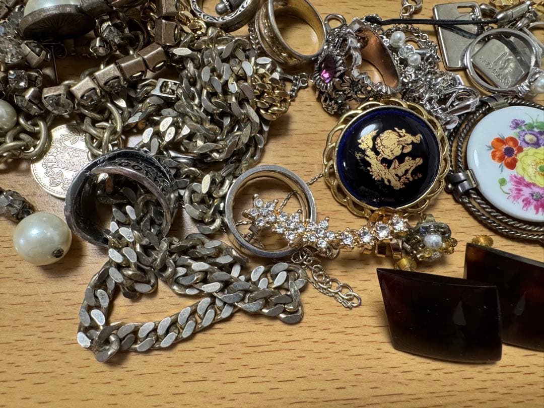 ノ*ラ様 遺品整理品 アクセサリー まとめ K18 K18GF ネックレス 指輪