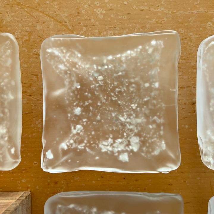 藤田喬平さん 作 手吹 四方皿