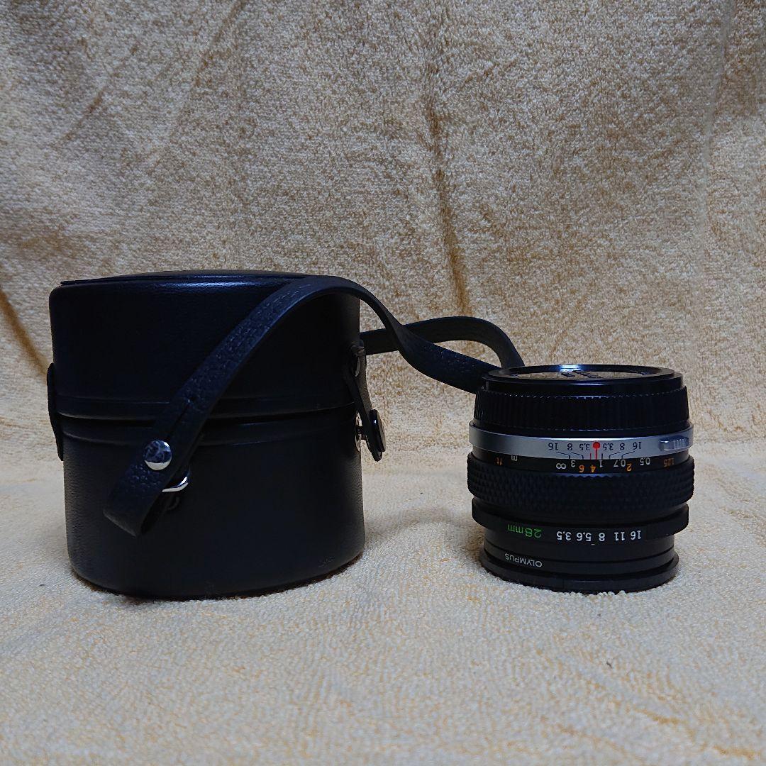 オリンパスレンズ OM-SYSTEM 1:3.5 f=28mm