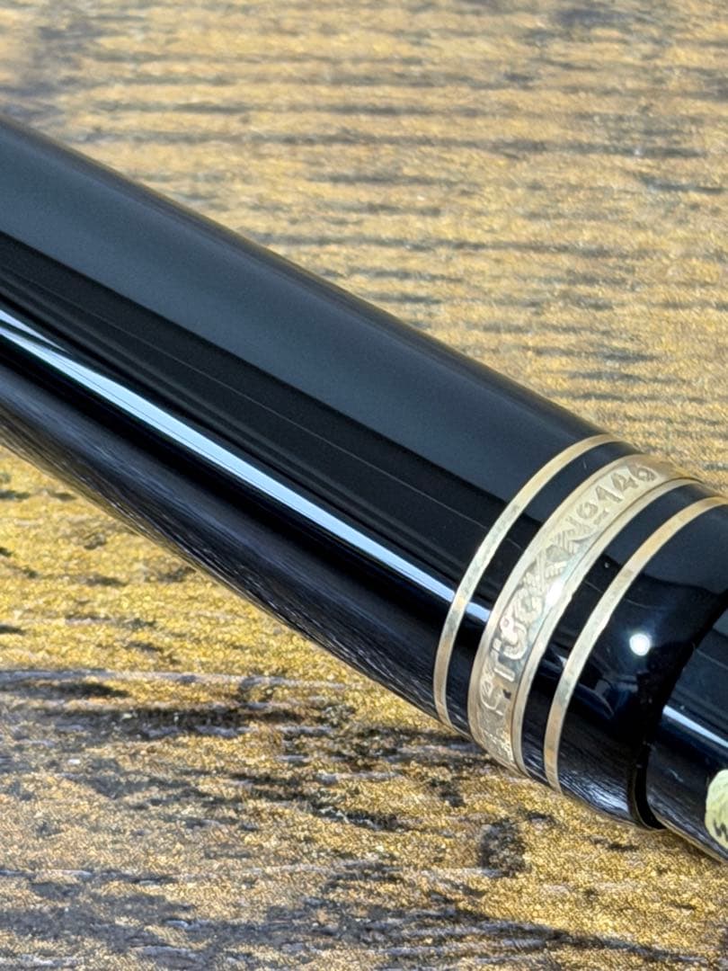 新品未使用　146 ルグラン　西ドイツ製　全金　2段エボナイトペン芯　F 万年筆