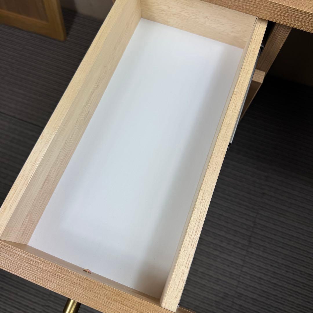 LOWYA ロウヤ ドレッサーデスク 鏡付き 引き取り値引き有り