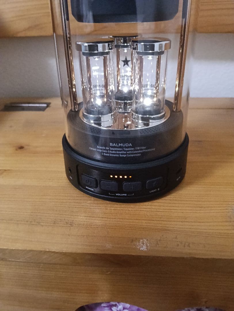 バリュミューダ ワイヤレススピーカー BALMUDA　M01A-BK ブラック