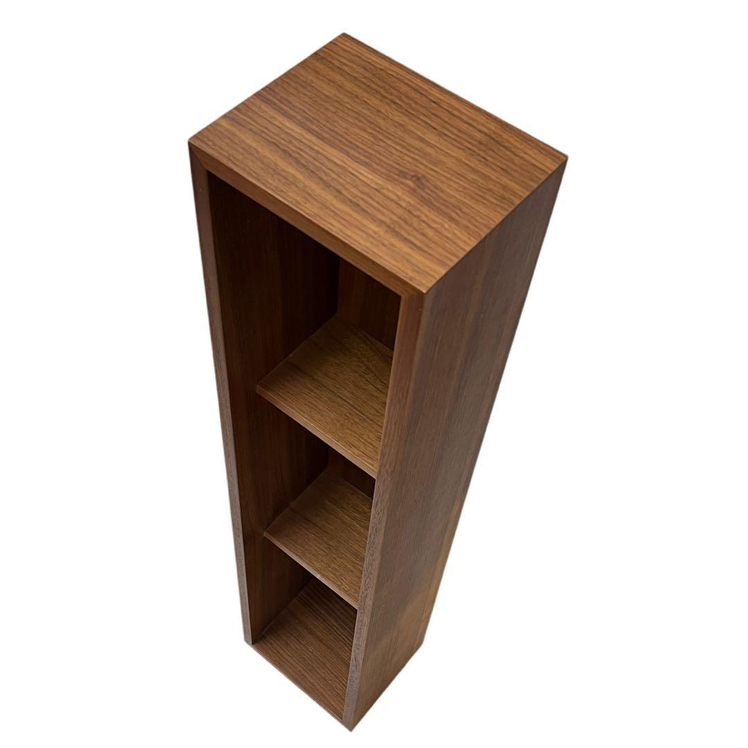 無印良品 壁に付けられる家具箱 3個セット ウォールナット