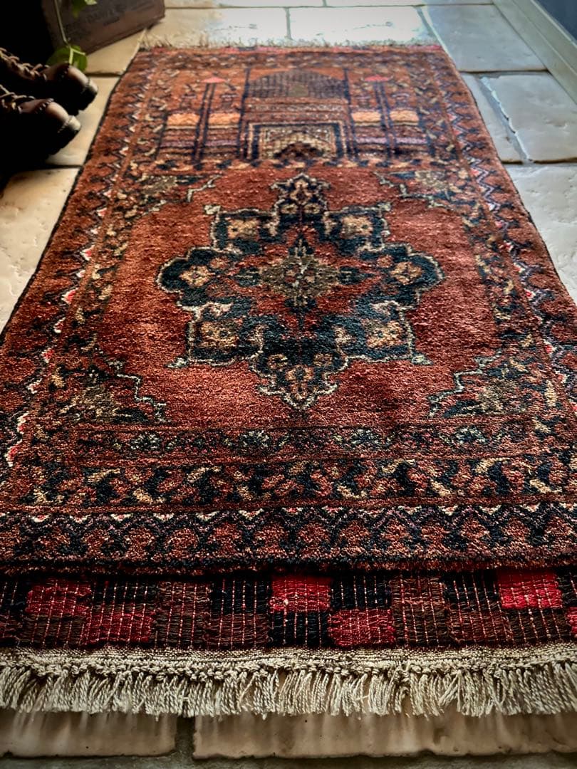 トライバルラグ　ヴィンテージラグ　アフガンラグ　トルクメン　プリミティブアート