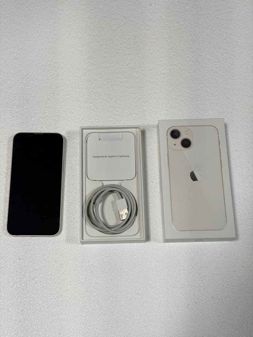携帯電話本体 iPhone 13 mini, Starlight, 128GB