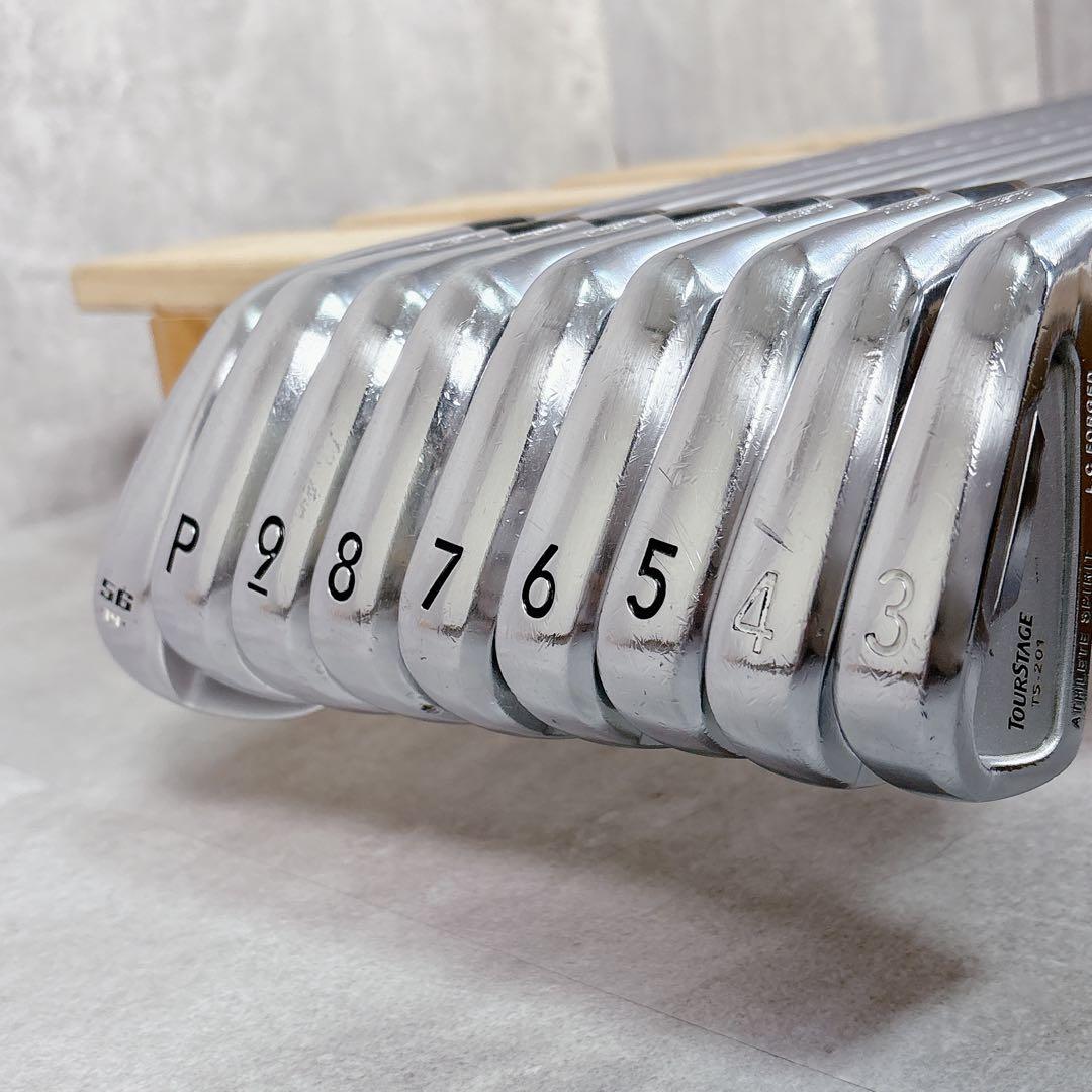 V905 ツアーステージ ゴルフクラブ メンズ フルセット ロゴ 白 カッコいい