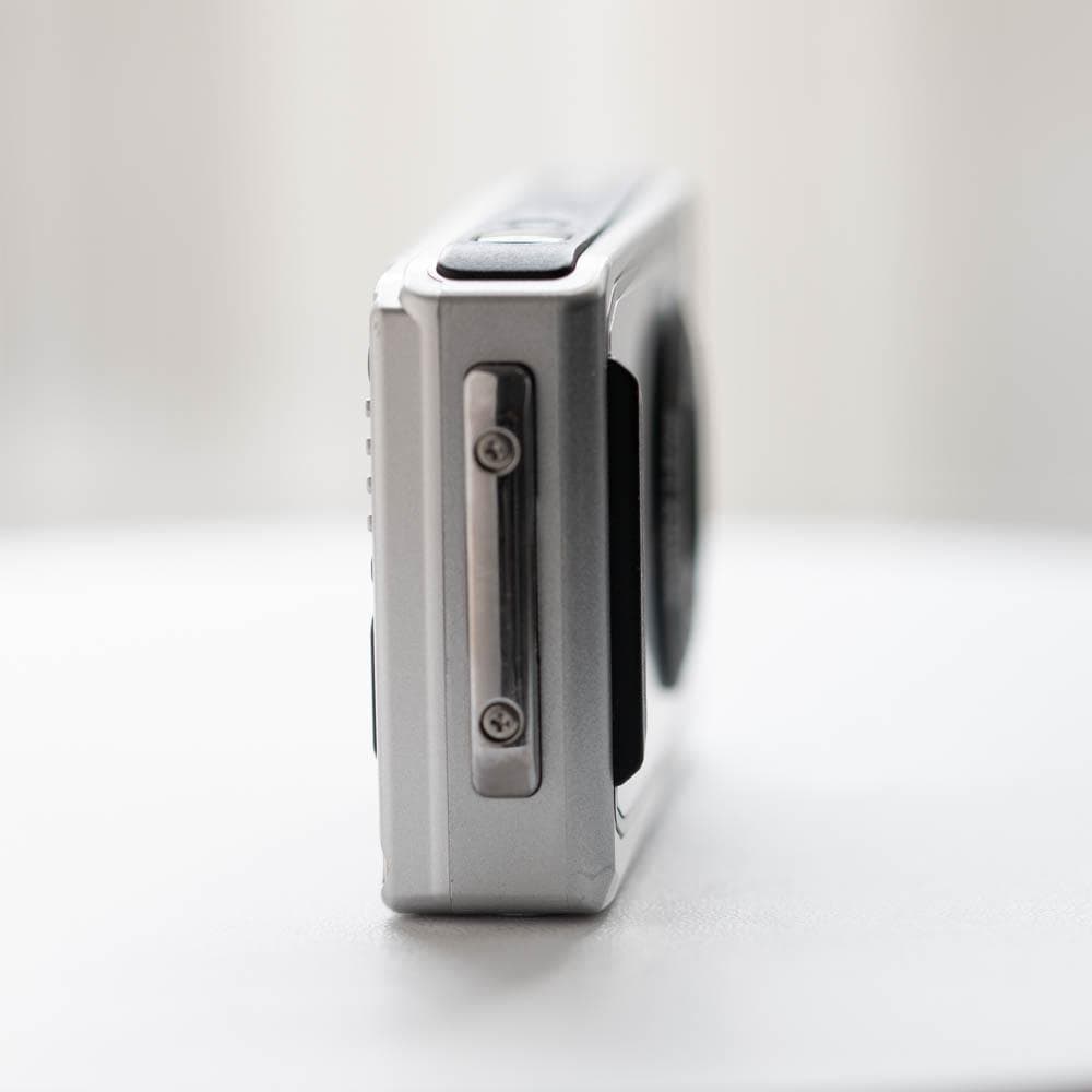 【防水カメラ】 PENTAX optio W60 シルバー 動作確認済み