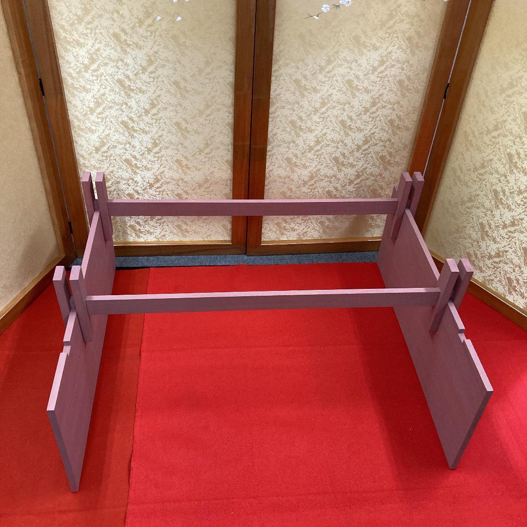 新B2 訳あり特価！豪華な三段飾り　雛人形三段台と屏風　台巾90㎝　ひな人形