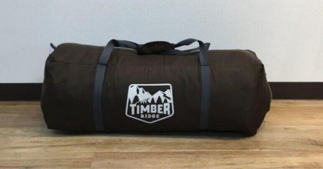 TIMBER RIDGE ドーム型テント 大人6人用 ブラウン