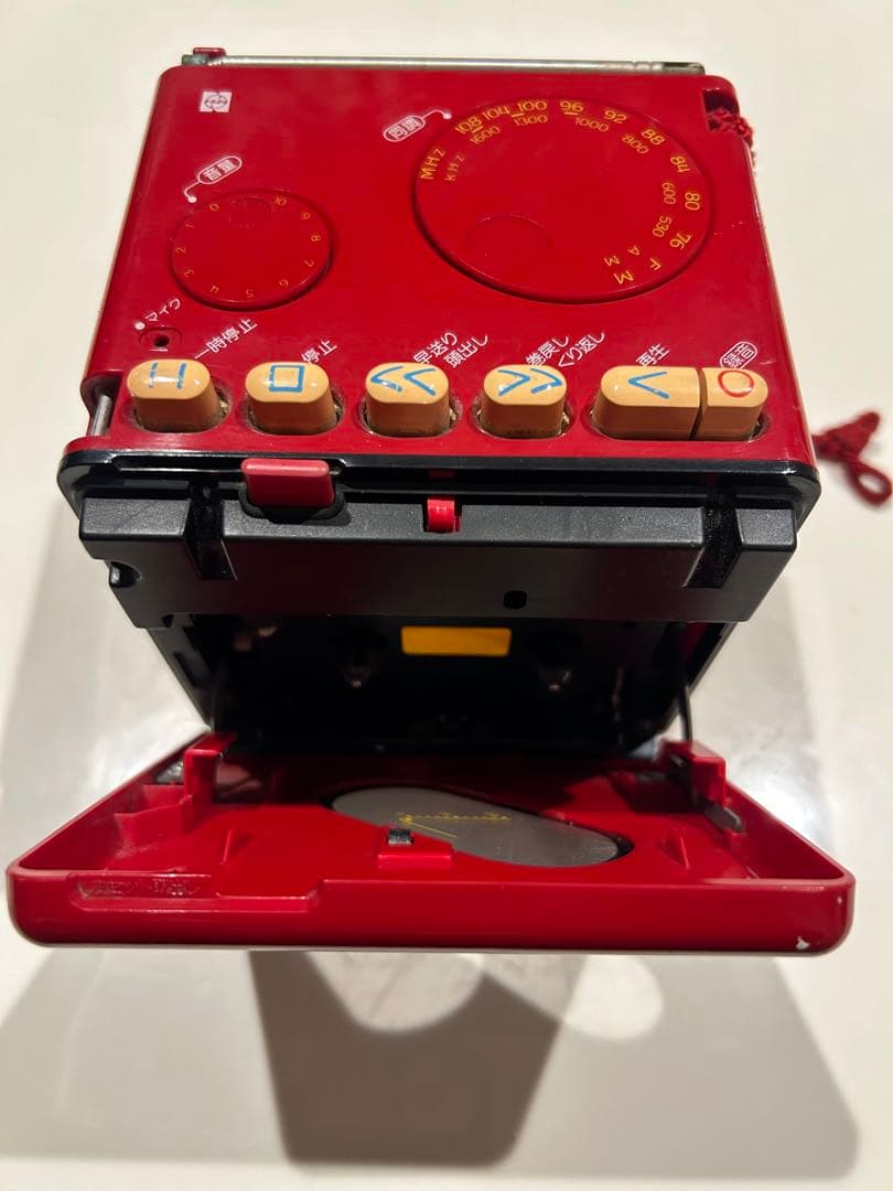 SANYO とnational ラジカセ　２台セットジャンク