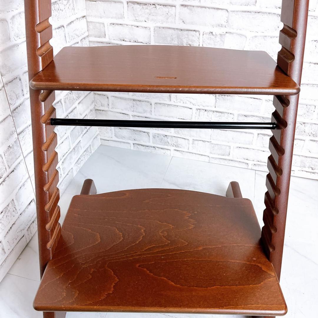 ベビーチェア　 子供椅子 キッズチェア 木製　ブラウン②