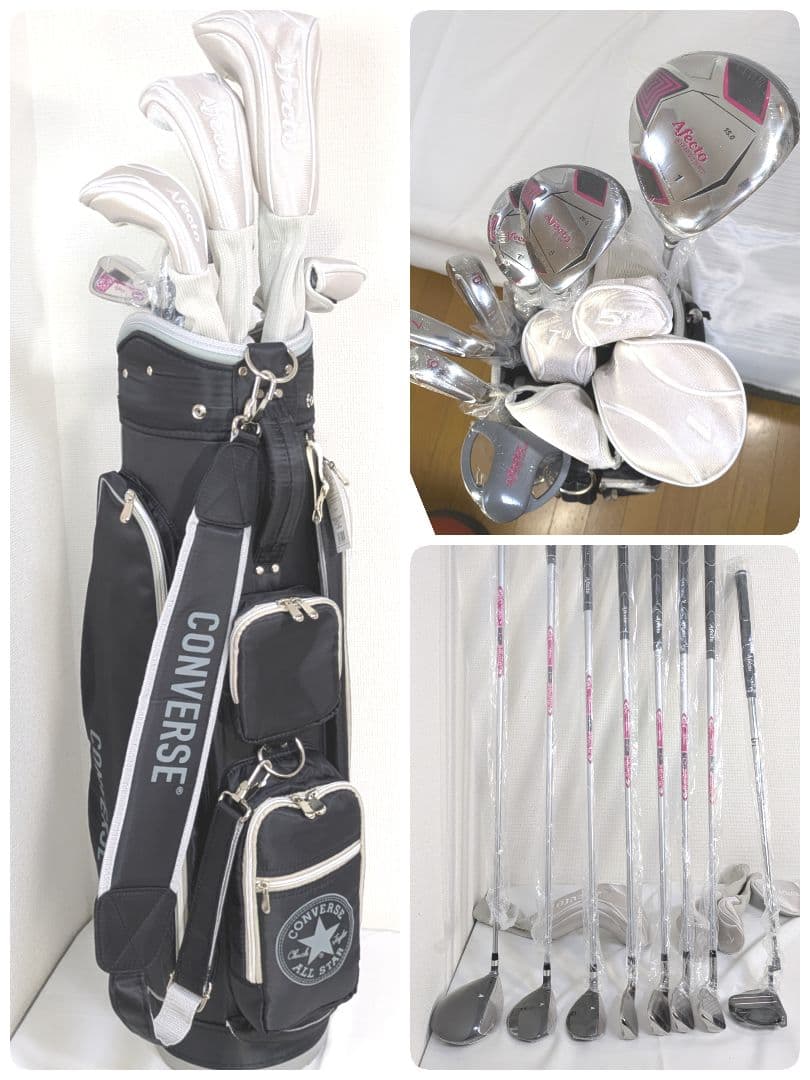 新品未使用 レディースゴルフクラブ8本セット Lシャフト