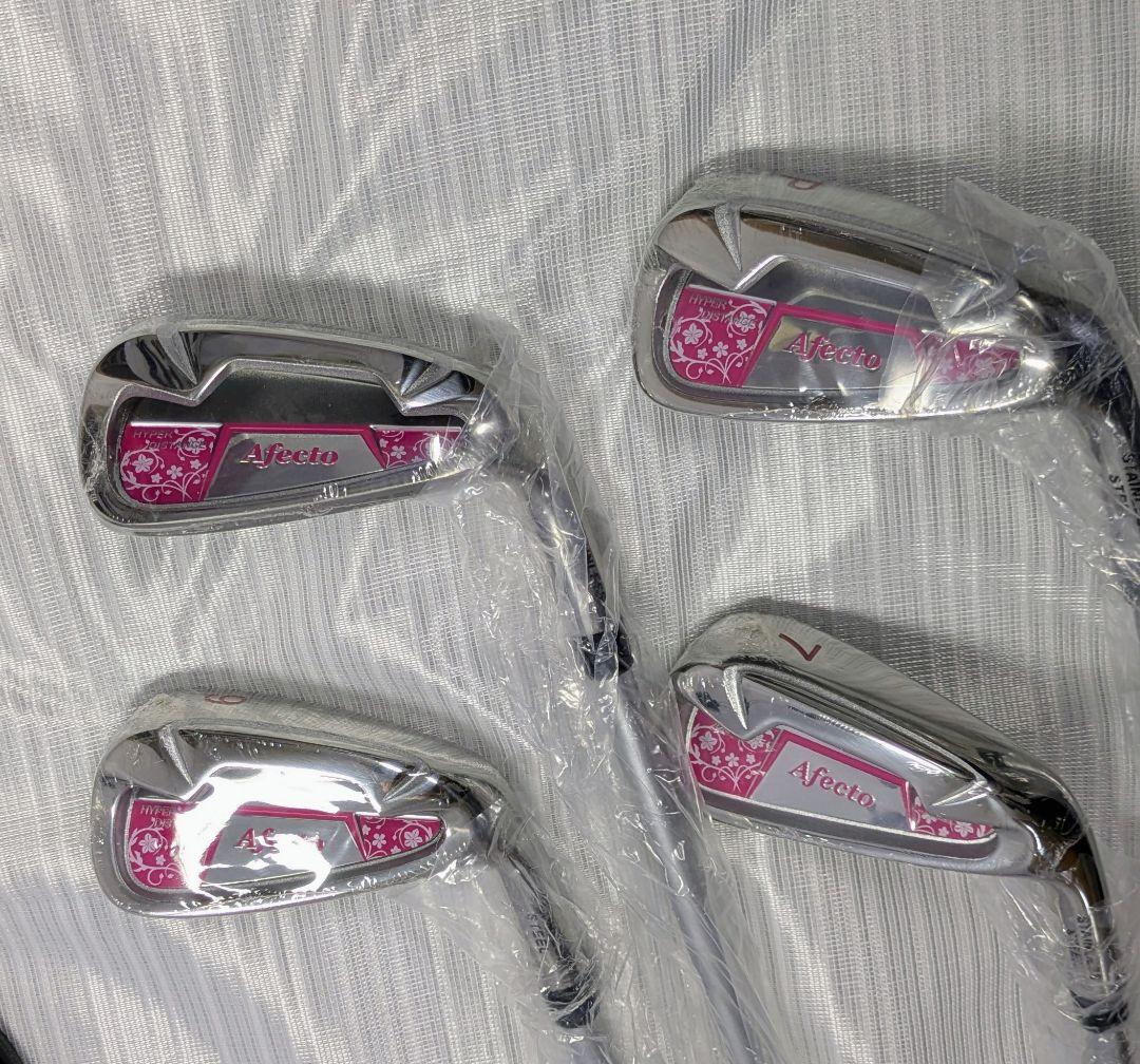 新品未使用 レディースゴルフクラブ8本セット Lシャフト