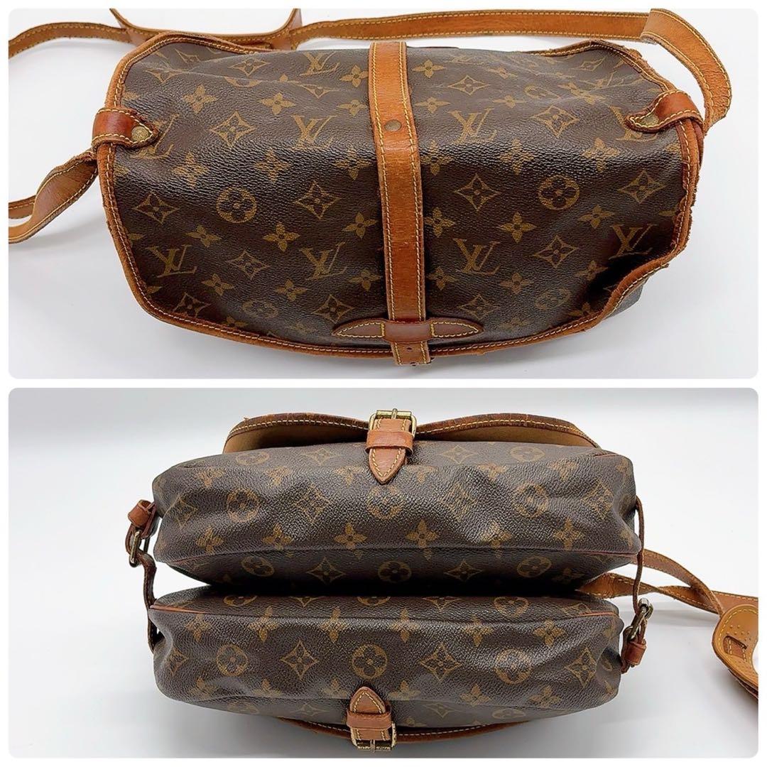 LOUISVUITTON ルイ ヴィトン モノグラム ソミュール30ショルダー