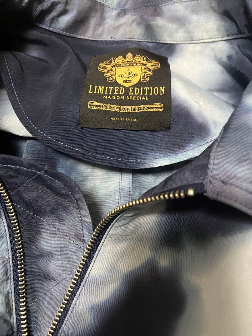 MaisonSpecial limited edition ブルゾン