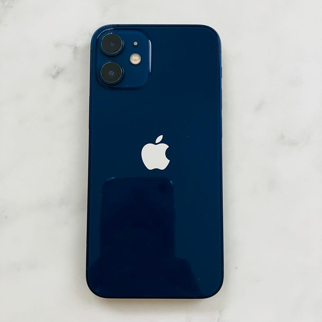 Apple iPhone 12mini SIMフリー ブルー 元箱あり