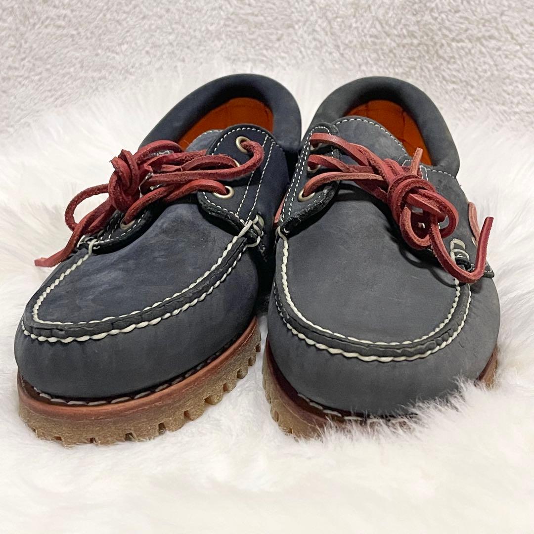 Timberland ティンバーランド デッキシューズ モカシン ネイビー