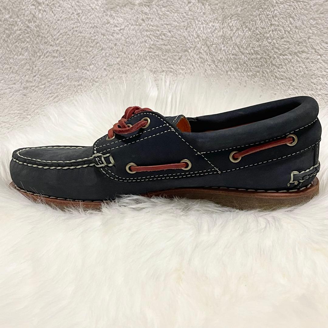 Timberland ティンバーランド デッキシューズ モカシン ネイビー