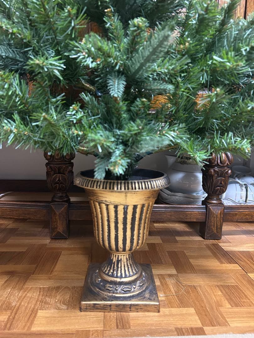 ハルモニア　クリスマスツリー　アンティーク調　90cm