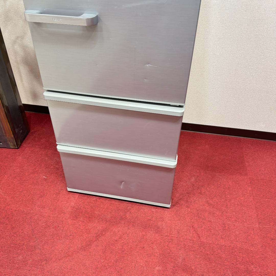 東京23区送料無料　アクア3ドア冷蔵庫　2018年製272L　洗浄/除菌済み