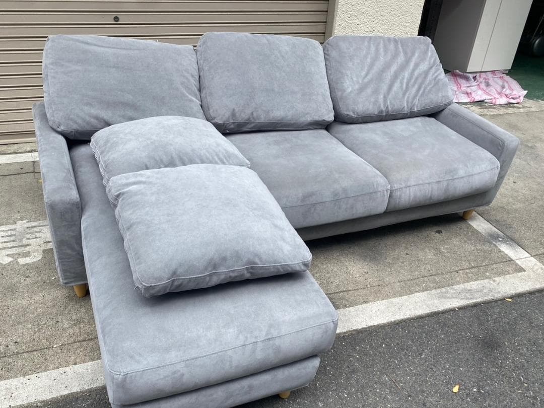 A573♠️blocco LEON 3人掛けカウチソファ 3Pソファ 高級ソファ