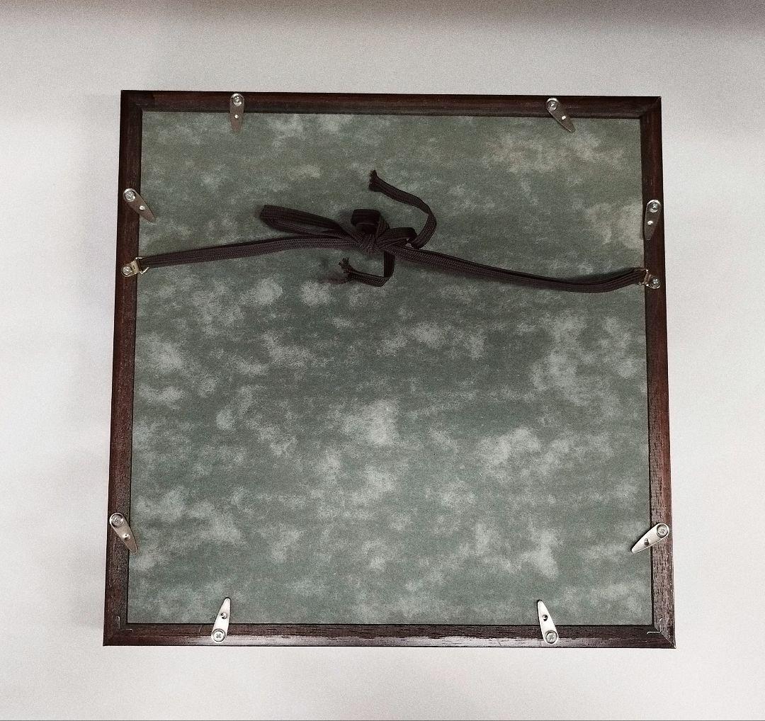 【新品・未使用】柿　陶額　京都清水焼　陶あん　インテリア　和　壁掛け